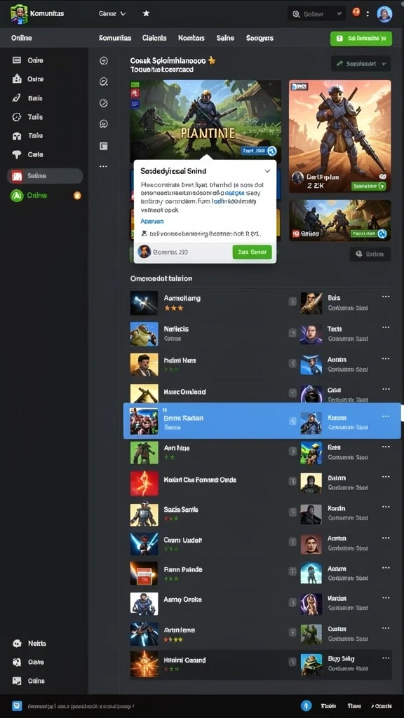 dewagaruda - Tangkapan layar interaksi multiplayer dengan teman-teman.