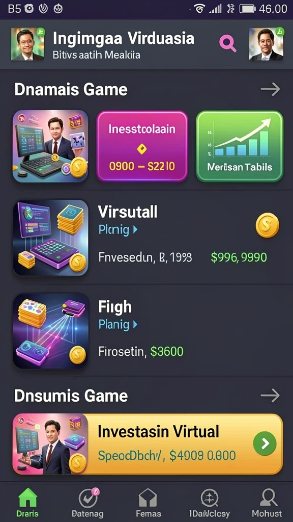 idnscore - Tampilan antarmuka yang modern dan intuitif.