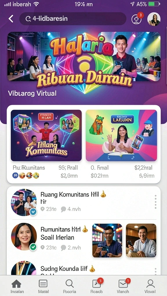 kakrp - Tangkapan layar menampilkan aksi seru dalam permainan.