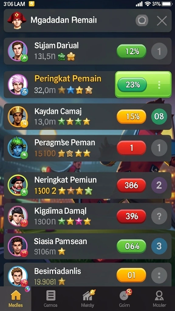 rajalangit77 - Grafis yang menawan dan interaktif.