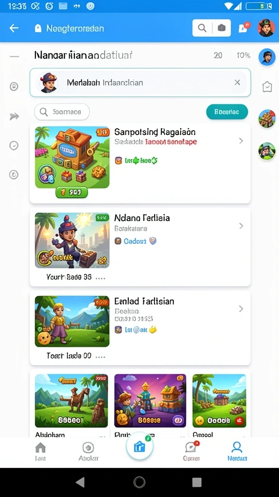 rejekipop - Screenshot menunjukkan mode kompetisi melawan pemain lain secara langsung.