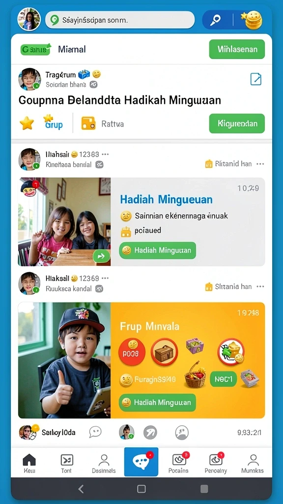ttt888 - Tampilan antarmuka pengguna yang sederhana dan menarik.