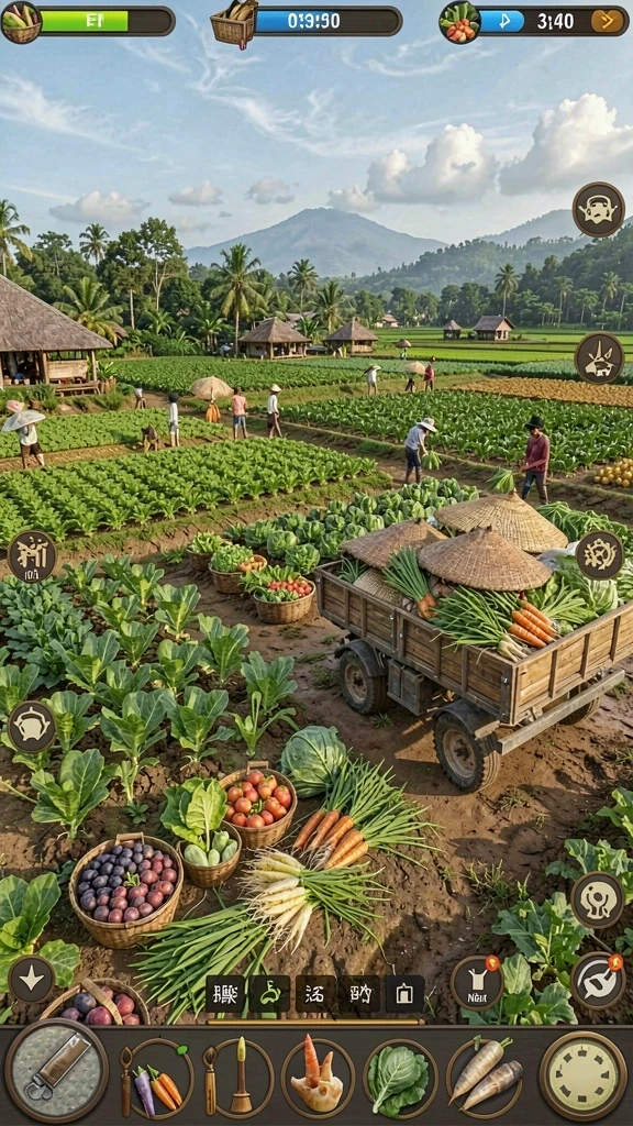 ttt888 - Gambar karakter dengan berbagai kostum kustomisasi.